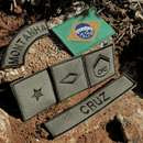 Kit Farda Modelo Novo + Novas Divisas do Exército Brasileiro