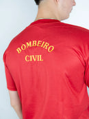 Camiseta Bombeiro Civil RS Camiseta Oficial bombeiros em maha pv