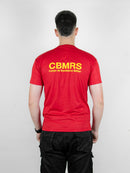 Camiseta Bombeiro Militar RS BMRS Uniforme Fardamento Farda Camisa Manga Curta Preta