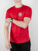 Camiseta Bombeiro Militar RS BMRS Uniforme Fardamento Farda Camisa Manga Curta Preta