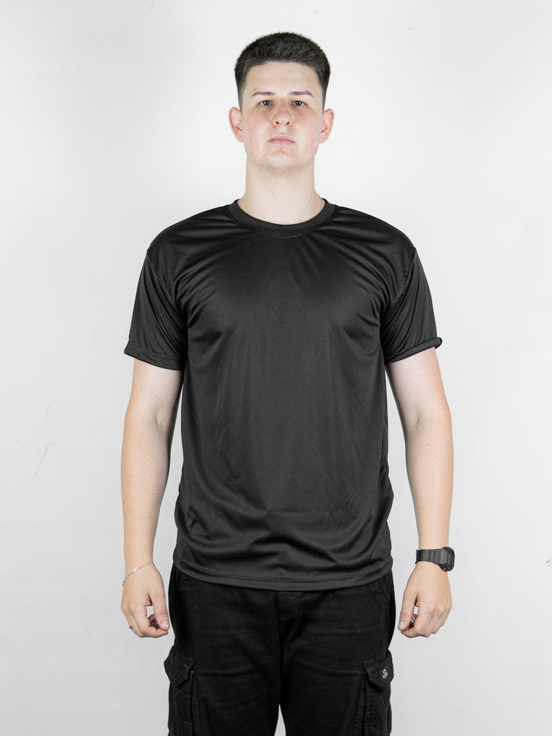 Camiseta Preta DRY-FIT - Manga curta
