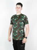 Camisetas Camufladas Personalizadas Militar Masculina Dry Fit LISA Manga Curta Tática Esporte Academia Caça e Pesca