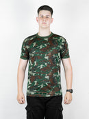 Camisetas Camufladas Personalizadas Militar Masculina Dry Fit LISA Manga Curta Tática Esporte Academia Caça e Pesca