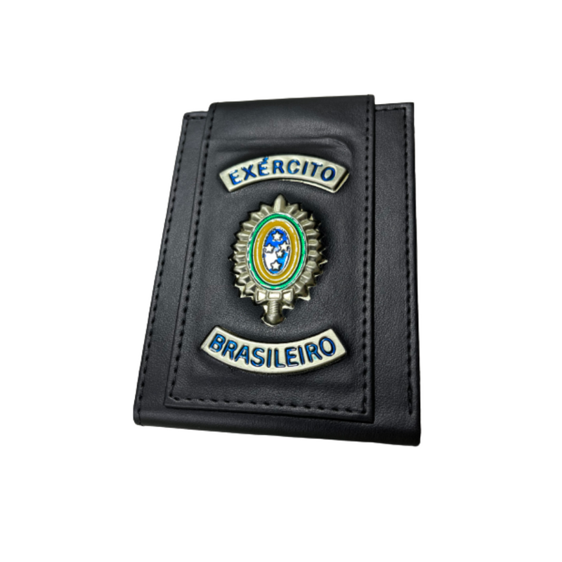 Carteira do Exército Brasileiro em couro sintético