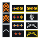 Divisas da Brigada Militar Refletivas PMRS Modelo novo Padrão