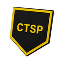 PATCH BREVE CTSP PM RS DE ALTA QUALIDADE NO TAMANHO PADRÃO