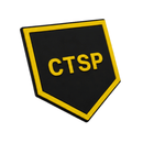 PATCH BREVE CTSP PM RS DE ALTA QUALIDADE NO TAMANHO PADRÃO