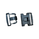 Fivela de 3 Travas para cinto N.A verde e preto