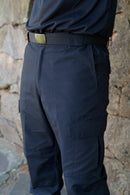 Calça Tática Preta Rip-Stop Premium 6 Bolsos Com Ligas Lumilitares