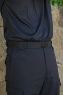 Calça Tática Preta Rip-Stop Premium 6 Bolsos Com Ligas Lumilitares