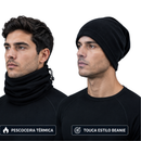 Gola Tática 3 em 1 Balaclava Cachecol e Touca em fleece soft confort com ajuste