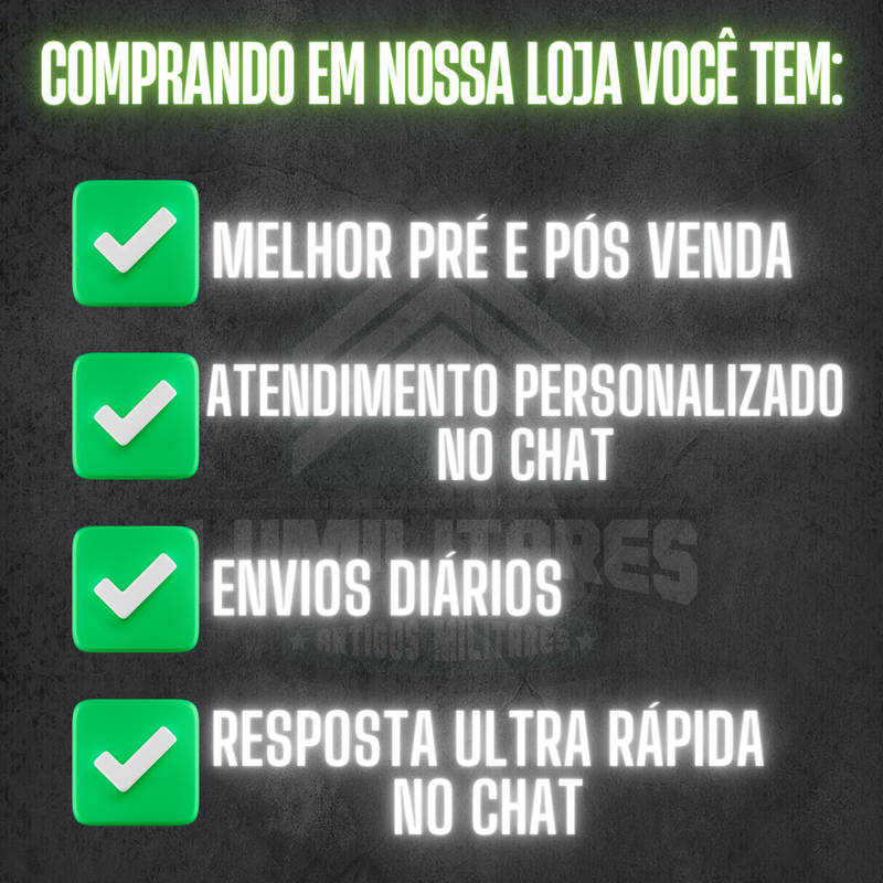 Divisa Gola Garrucha Emborrachada preto nova para PM e Brigada Militar