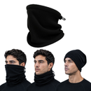 Gola Tática 3 em 1 Balaclava Cachecol e Touca em fleece soft confort com ajuste