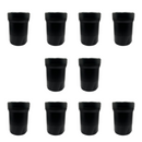 Kit 10 Potes Kit Campo Militar Impermeável preto padrão EB