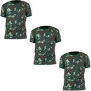 Kit 3 Camisetas Camufladas PREMIUM Personalizadas Militar Masculina PV Manga Curta Tática Esporte Academia Caça e Pesca