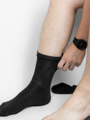 Kit 3 Pares De Meias Tática Para Coturno Militar Cano Alto