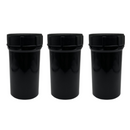 Kit 3 Potes Mini Campo Militar Impermeável preto padrão EB