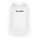 Regata camiseta Branca para TFM Treinamento Físico Militar Dry fit Premium Padrão Exército Brasileiro