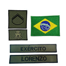 Kit Farda Modelo Novo + Novas Divisas do Exército Brasileiro