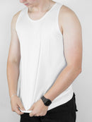 Regata camiseta Branca para TFM Treinamento Físico Militar Dry fit Premium Padrão Exército Brasileiro