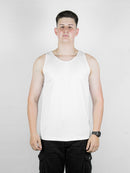 Regata camiseta Branca para TFM Treinamento Físico Militar Dry fit Premium Padrão Exército Brasileiro