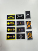 Divisas da Brigada Militar Refletivas PMRS Modelo novo Padrão