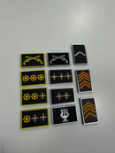 Divisas da Brigada Militar Refletivas PMRS Modelo novo Padrão