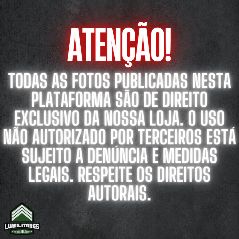 Divisa Gola Garrucha Emborrachada preto nova para PM e Brigada Militar